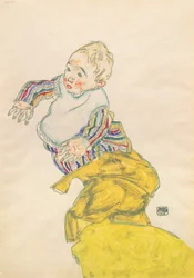 Schieles Neffe, Anton Peschka